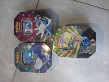 Carte Pokémon Pokebox Légendes Azur Dialga, Kyogre, Xerneas ex Scellé fr – Etincelles Déferlantes