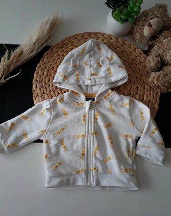 Sweat à capuche Taille 3 mois🌿🦊