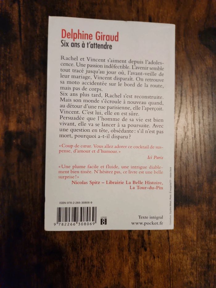 Livre : Six ans a t'attendre - photo numéro 4
