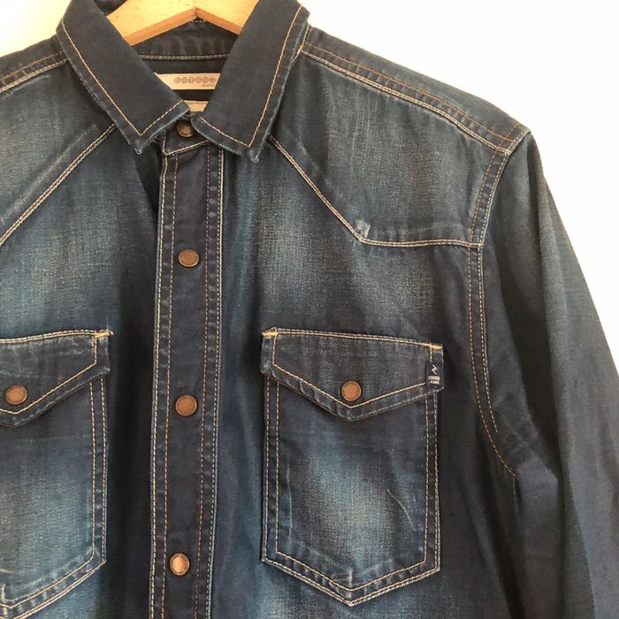 Chemise en jean homme Bonobo