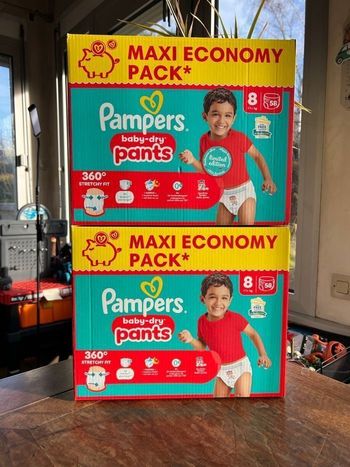 Couche taille 8 Pampers : 116 Pants