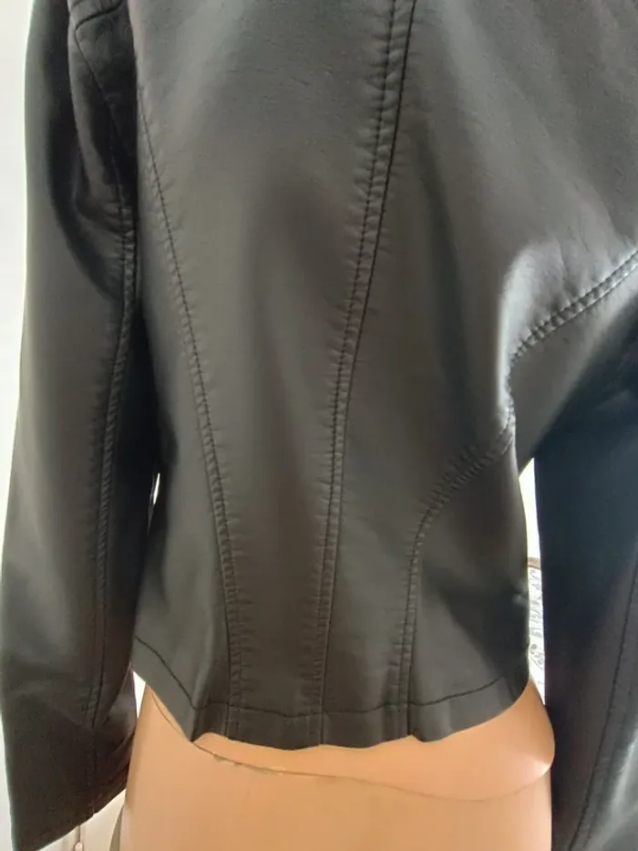 Veste simili cuir S - photo numéro 9