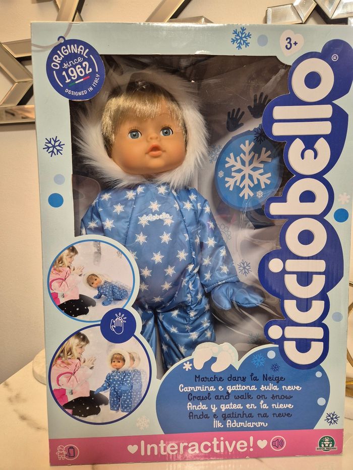 Cicciobello Interactif - marche dans la neige - photo numéro 2