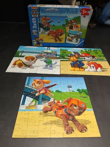 Puzzle paw patrol x 3