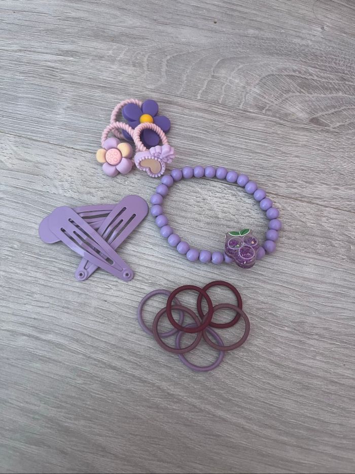 Lot d’accessoires pour cheveux enfants
