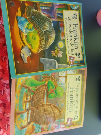 Lot de 2 livres Franklin