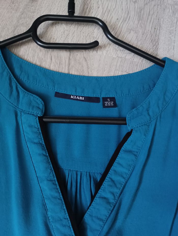 Blouse turquoise - photo numéro 2