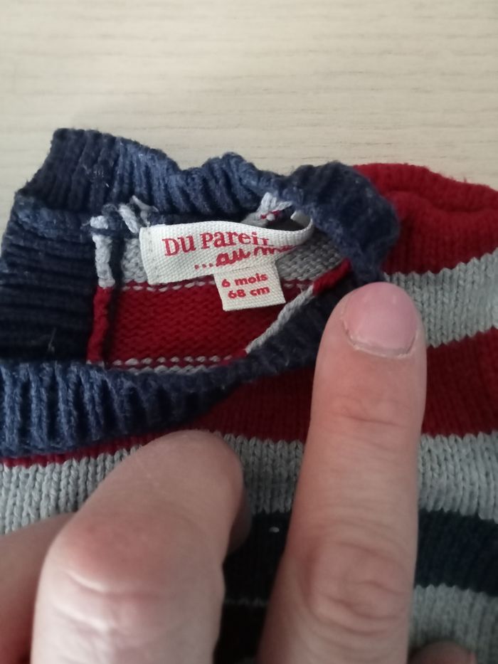 Pull rayé - photo numéro 5