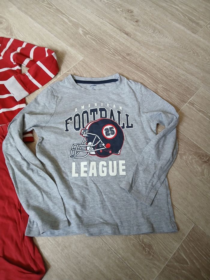 Pyjama et tee shirt garçon 6 ans - photo numéro 2
