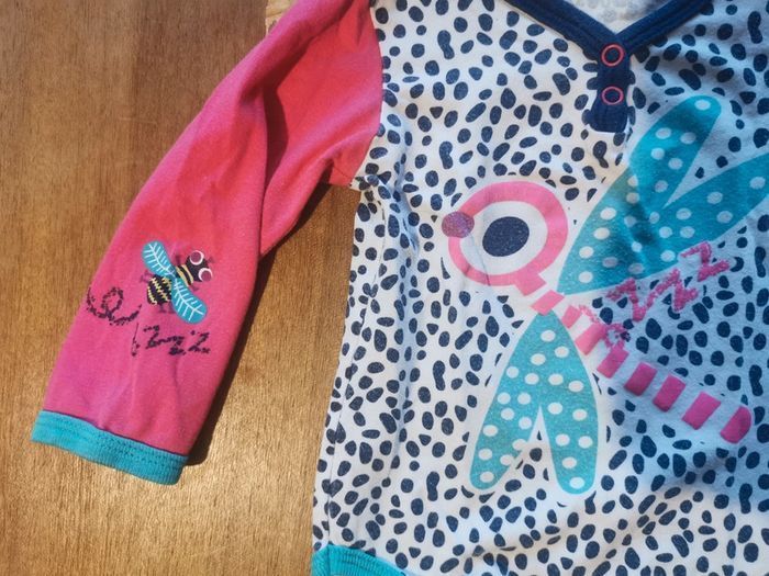 Lot Petit Beguin 4 bodys colorés idéal printemps 6mois 68cm - photo numéro 6