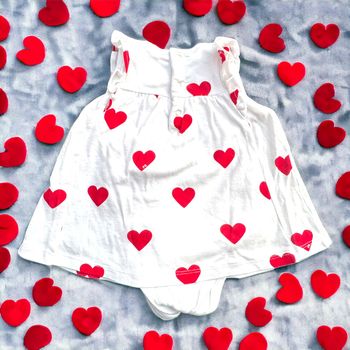 Robe body coeurs Petit Bateau 3 mois NSE (19€)