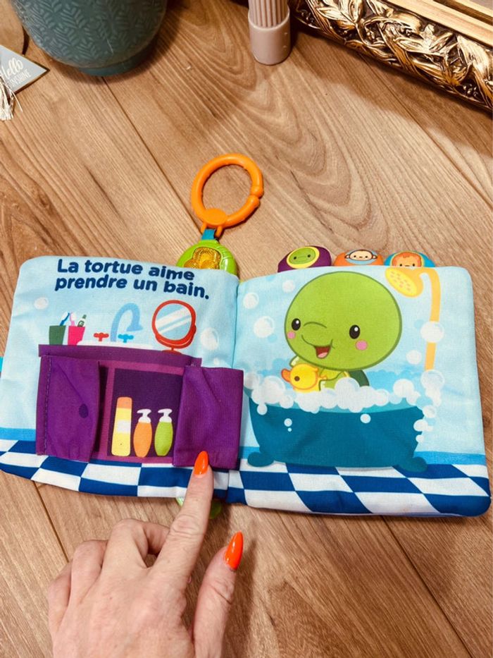 Livre souple musical et sensoriel Vrech 💙 - photo numéro 3