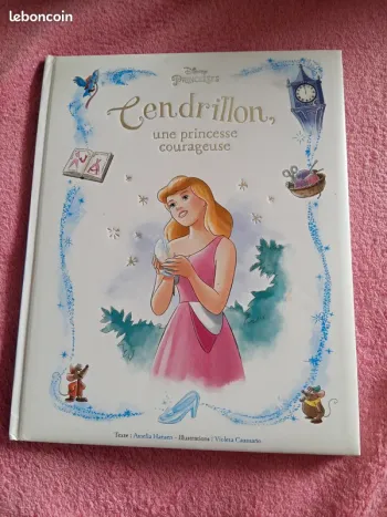 Livre cendrillon disney