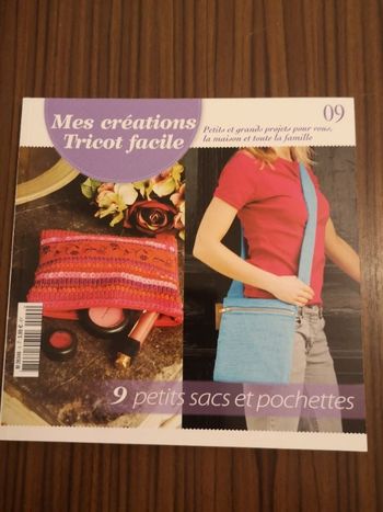 Mes créations tricot facile n°9. Neuf sans étiquette.