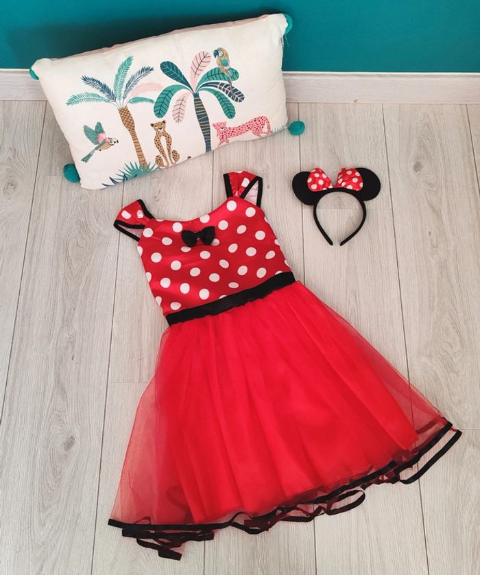 Déguisement minnie 6-7 ans