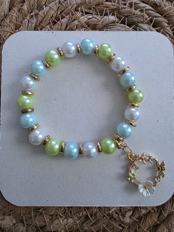 Joli bracelet fantaisie élastique - photo numéro 2