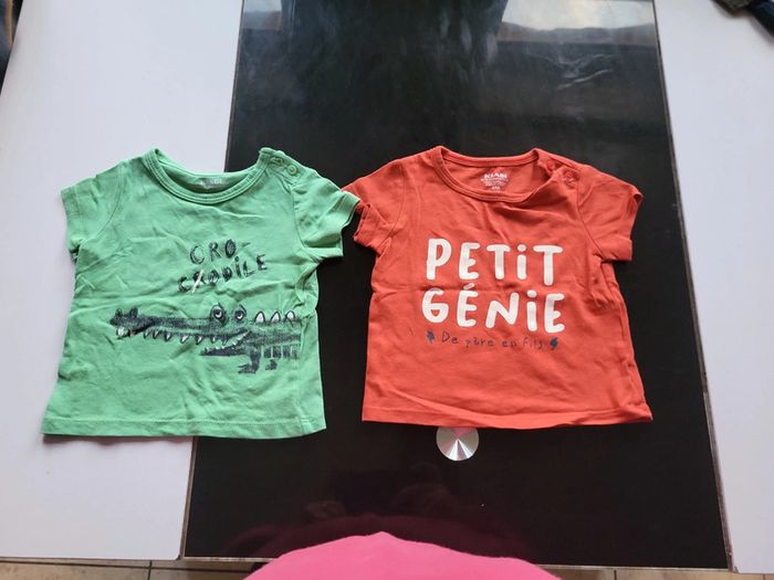 T-shirt manches courtes taille 3 mois