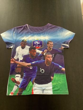 T-shirt FFF 12/14 ans