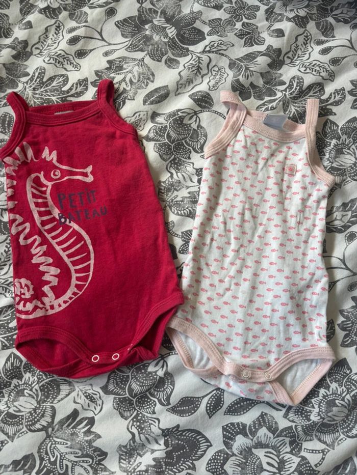 Lot de 2 bodys