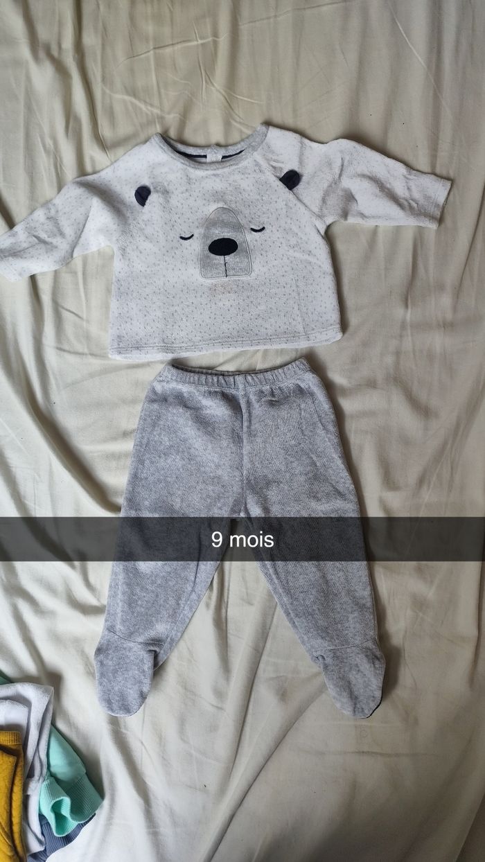 Pyjama 2 pièces 9 mois