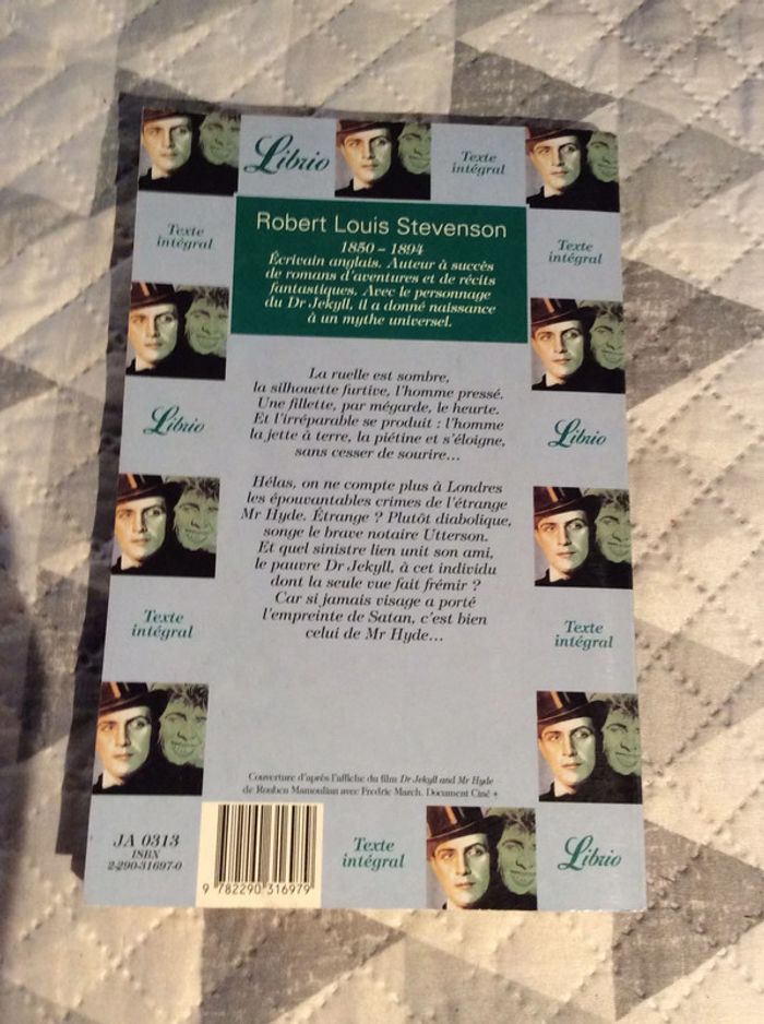 #le cas étrange du Dr Jekyll et de Mr Hyde Stevenson - photo numéro 4