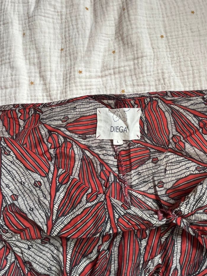 Pantalon fluide DIEGA – Coton & Soie – Taille L - photo numéro 7
