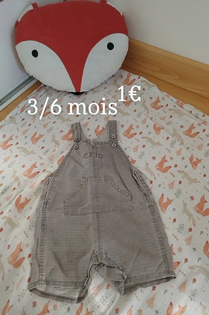 Salopette 3/6 mois