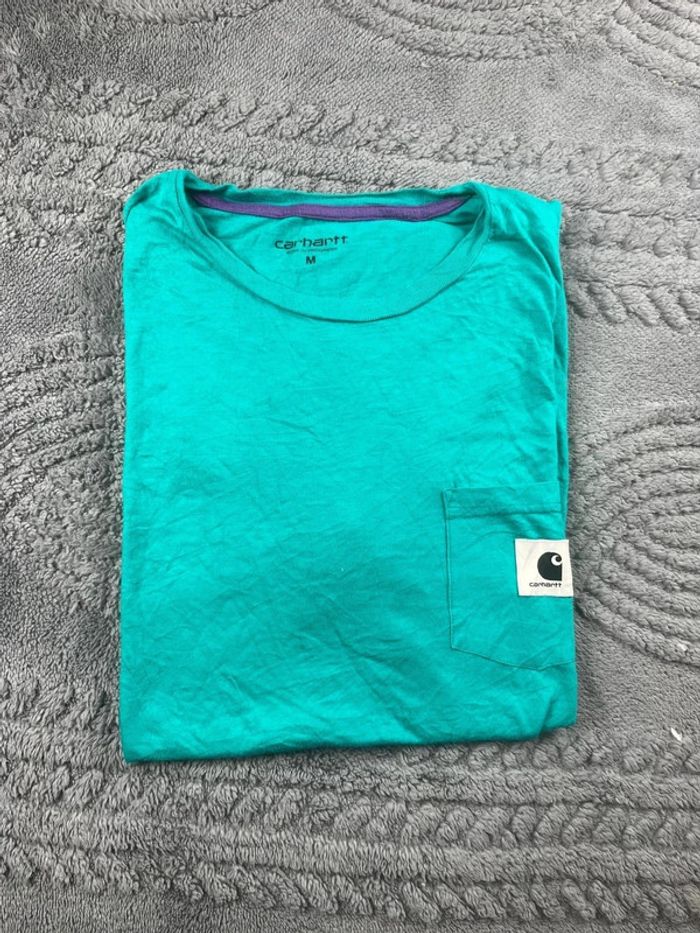 Tee-shirt Carhartt Vert Taille M