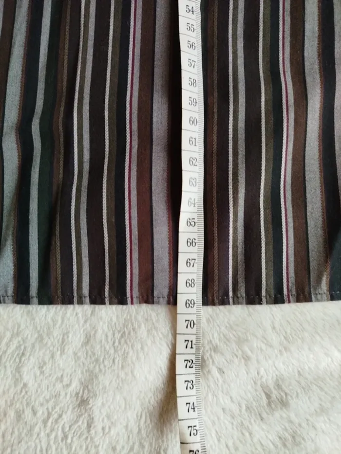 Chemise femme C&A rayée multicolore taille 50/52 - photo numéro 9