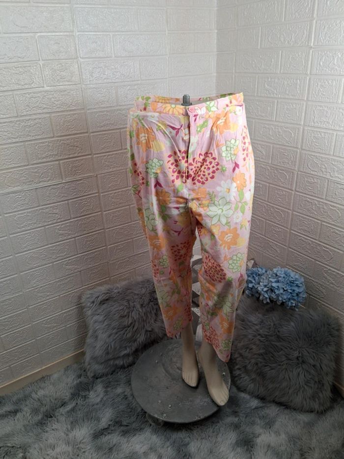 Pantacourt en toile Wildlife taille 44
