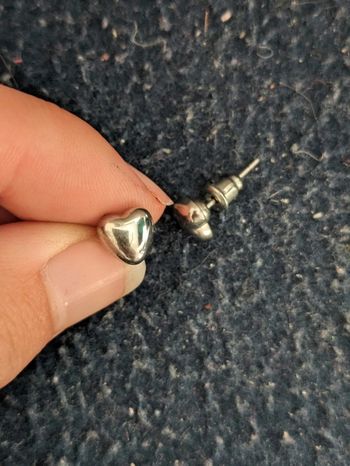 Puces d'oreilles coeurs