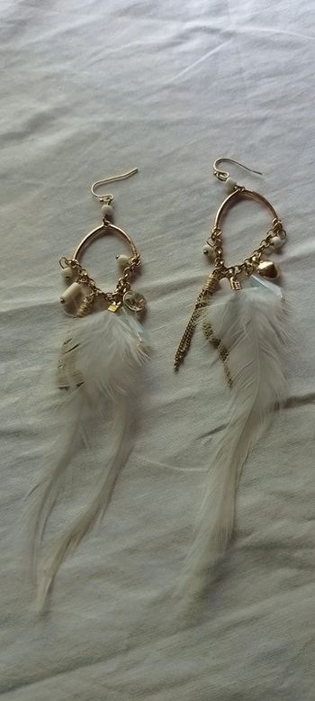 Boucles d'oreilles dorées