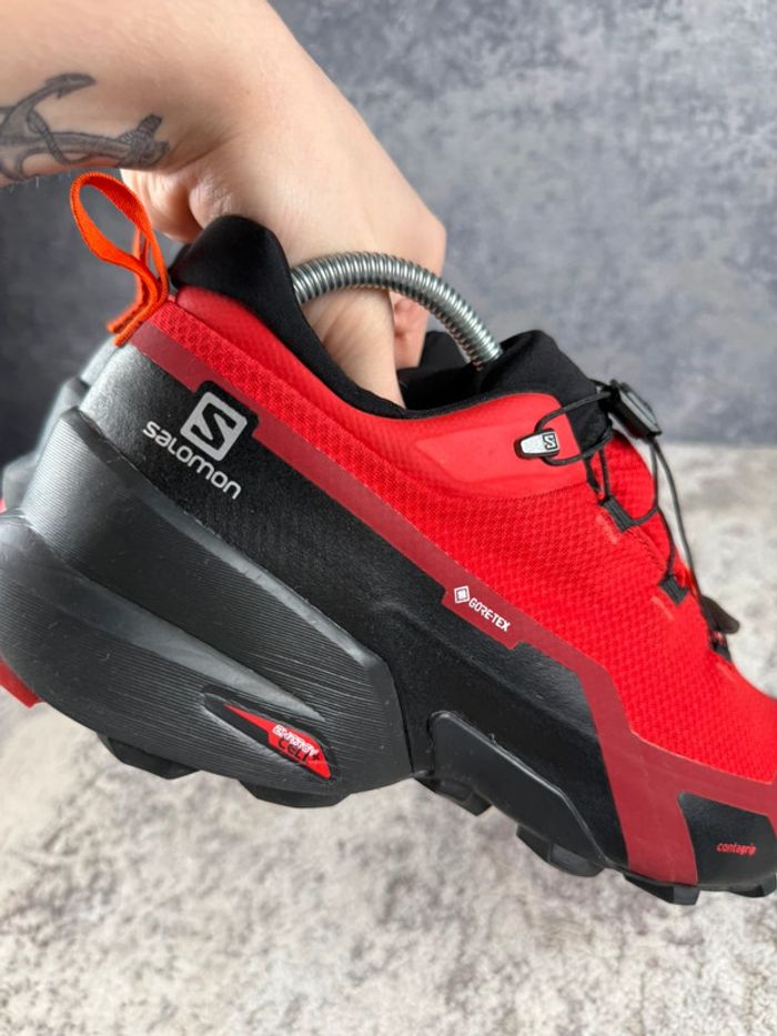 Salomon Cross Hike - Gore-Tex - Black & Red - photo numéro 14