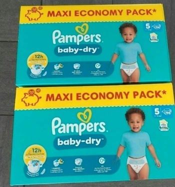 Lot pampers Baby Dry Taille 5 