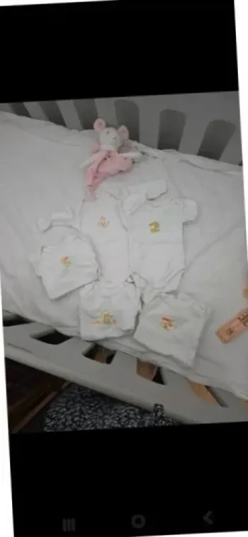 Lot 5 body bébé manches longues taille 56 cm mixte garçon fille 🥰