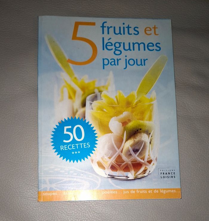 Livre : 5 fruits et légumes par jour
