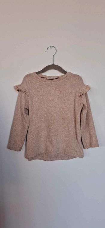Pull fin beige - idéal pour la mi-saison - Zara Kids