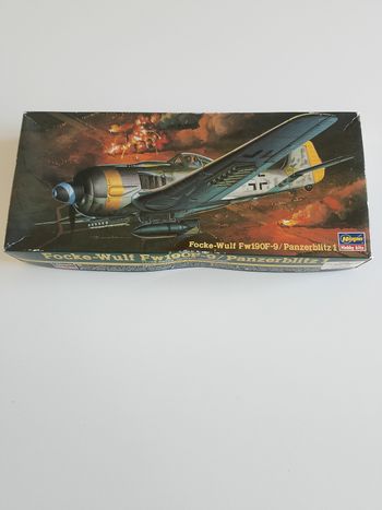 Maquette  focke-wulf fw190F-9/ panzerblitz1 Hasegawa 