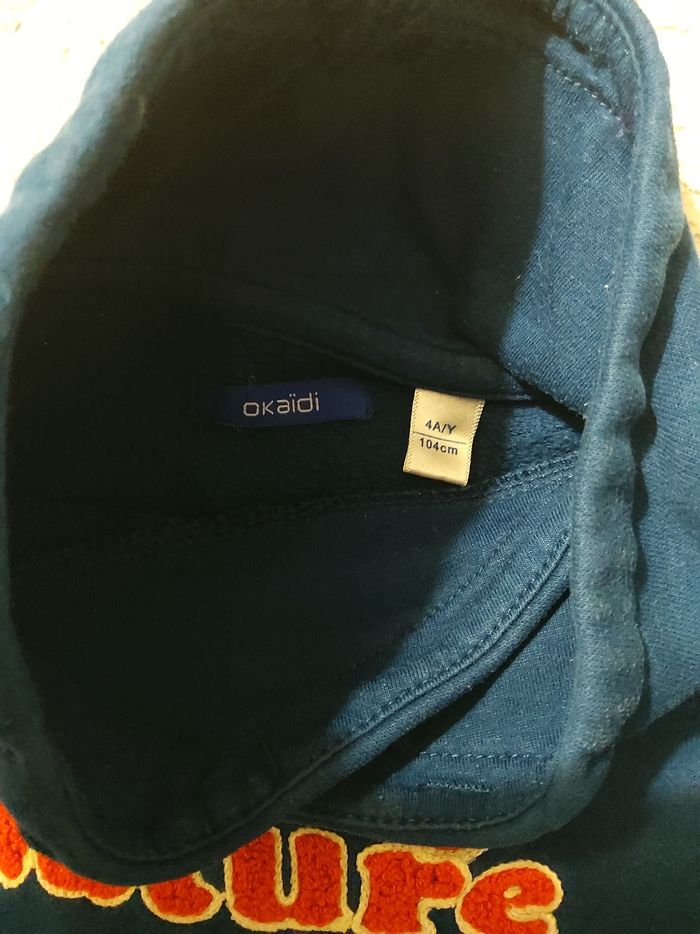 Pull bleu marine - photo numéro 3