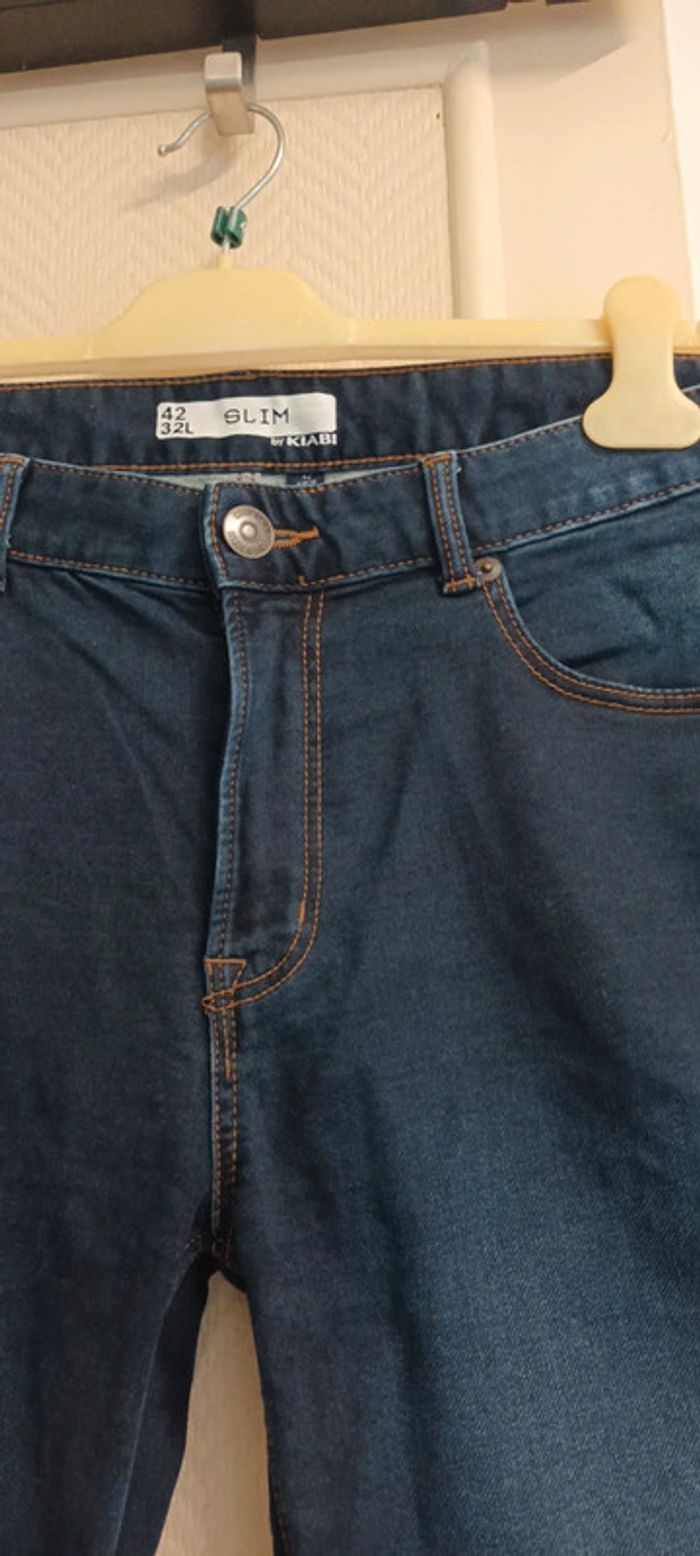 Pantalon jeans femme - photo numéro 4