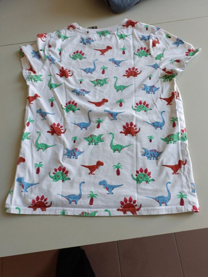 T-shirt manches courtes Kiabi dinosaure 12 ans - photo numéro 4