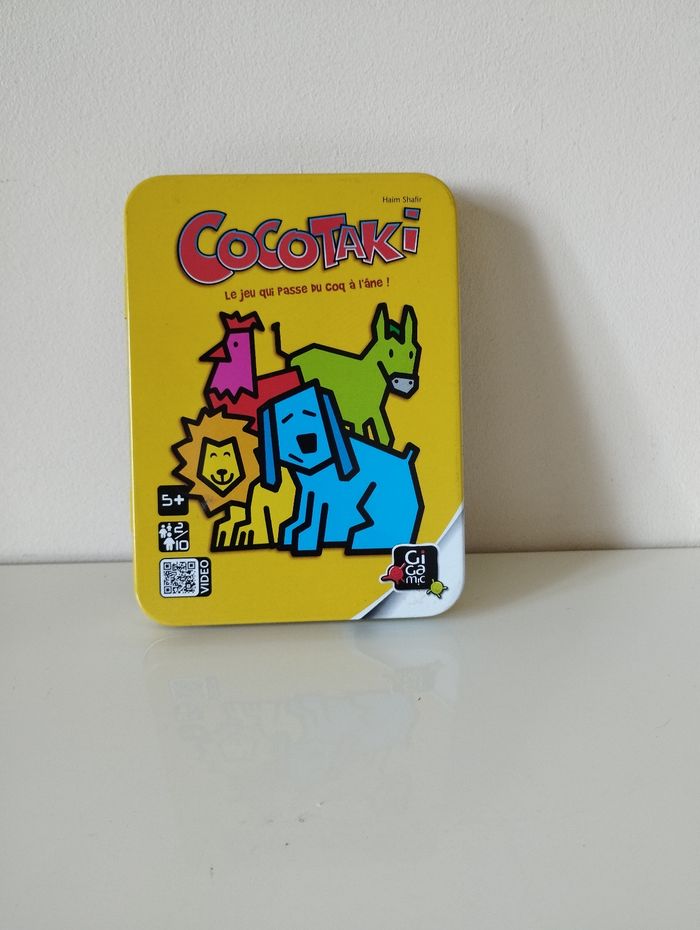 Jeu de cartes Cocotaki Gigamic