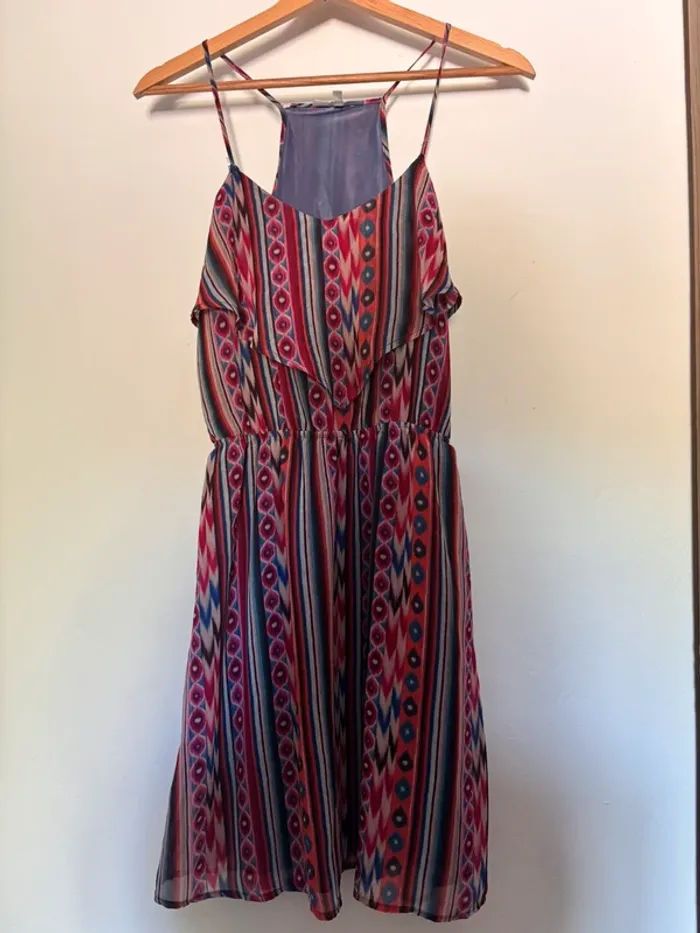 Robe multicolore été