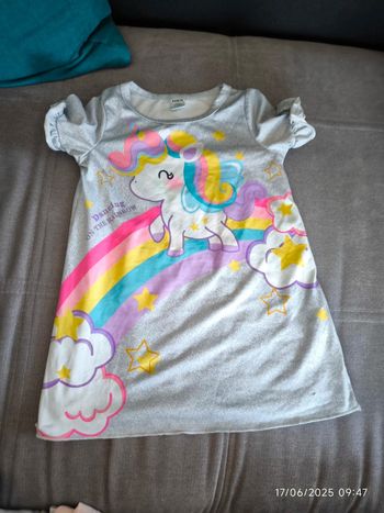 Robe 12 mois licorne