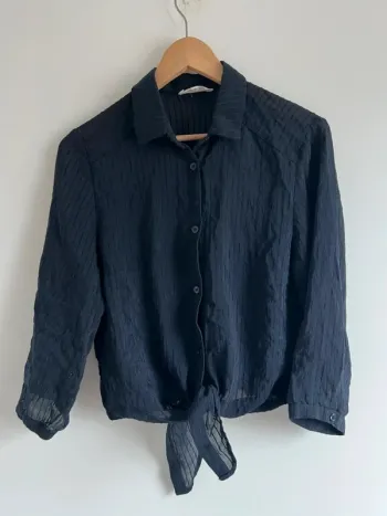 Chemisier bleu marine