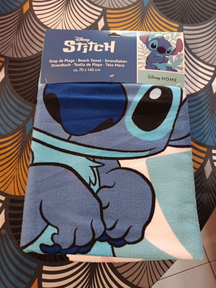 Serviette de plage stitch