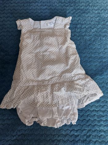 Robe combi bébé fille taille 6mois