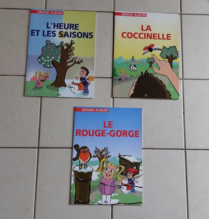 Lot de 3 Grands albums