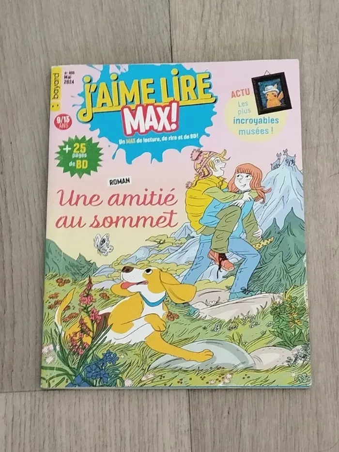 Lot de 7 magazines J’aime Lire Max année 2023-24 L070 - photo numéro 6