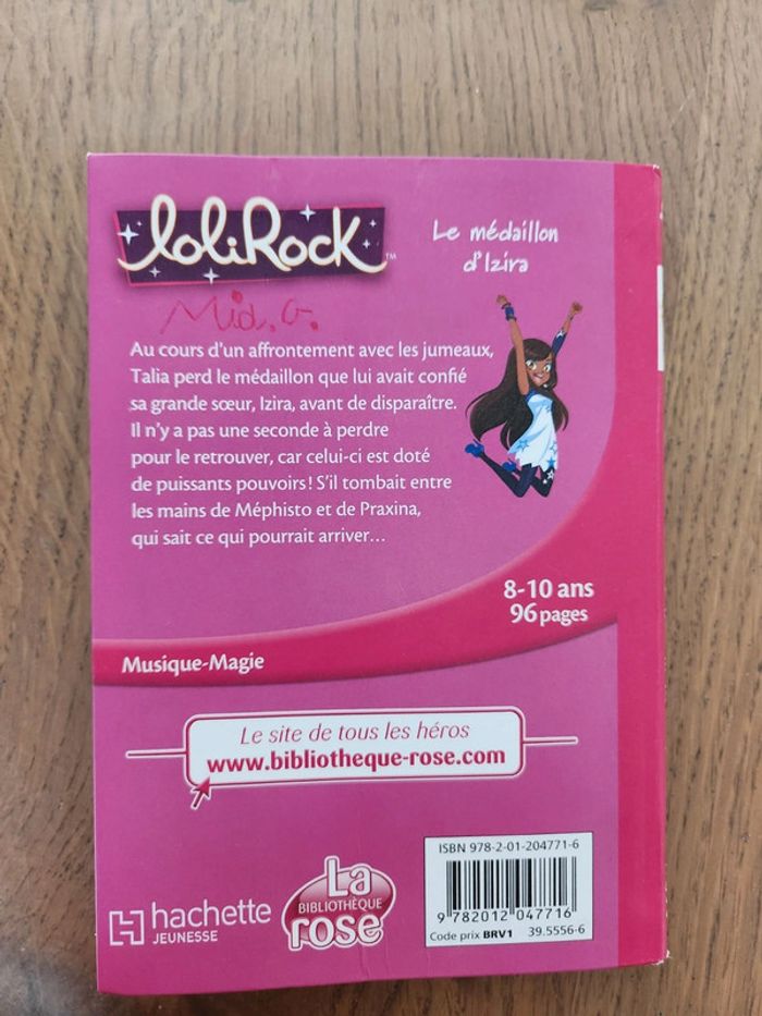 Livre Lolirock - photo numéro 2